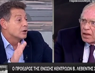 Η έντονη λογομαχία στον τηλεοπτικό αέρα μεταξύ του Β.Λεβέντη και δημοσιογράφου της Αυγής για το «Μακεδονικό»